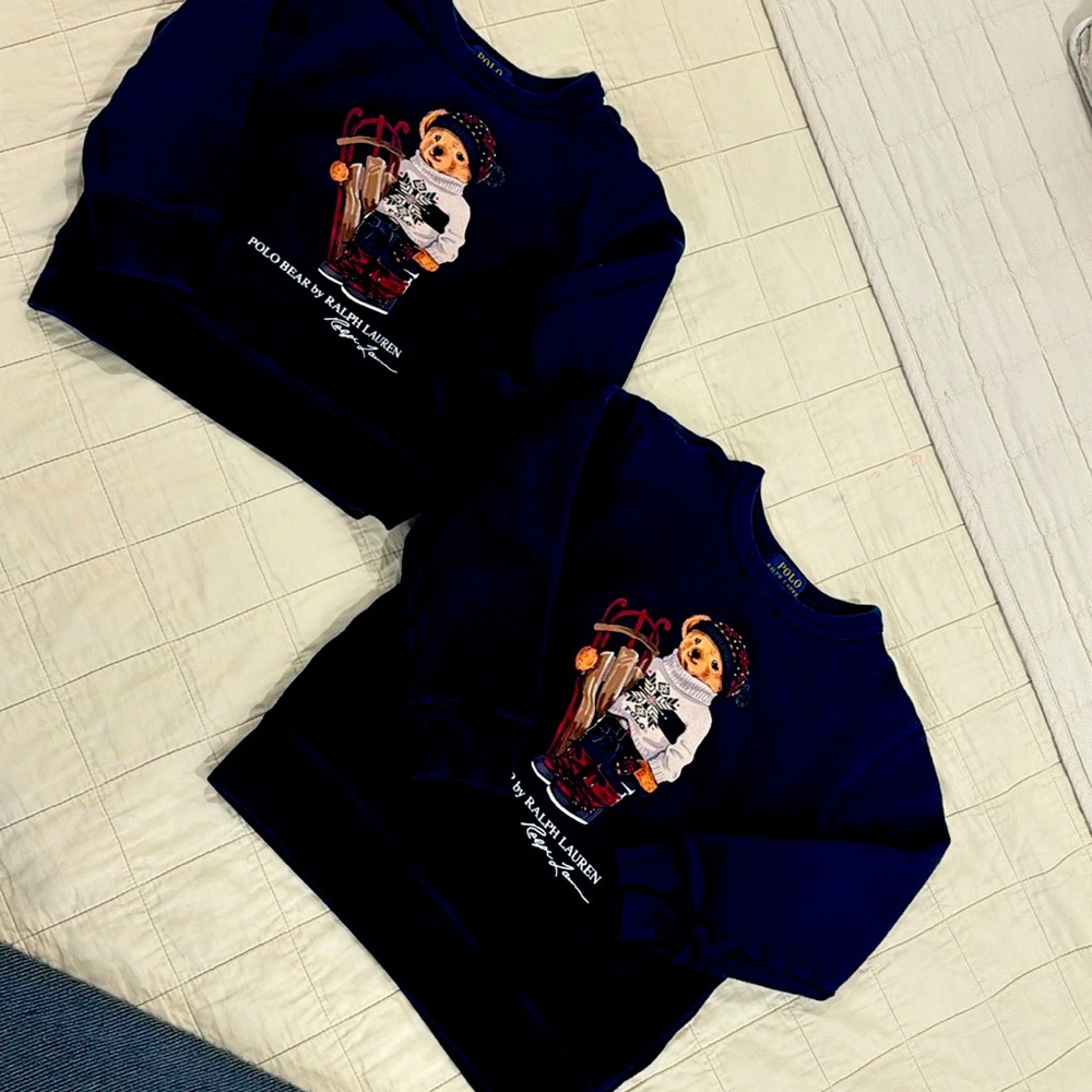 Teddy polo shirt matching set